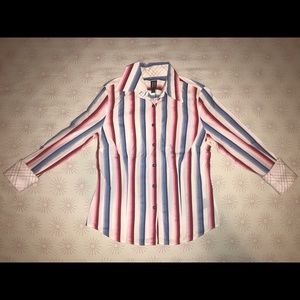 HILFIGER by Tommy Hilfiger Button Down Shirt Sz 6